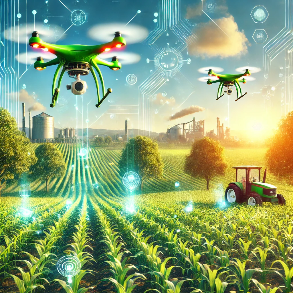 Drón, traktor, jövő, mezőgazdaság